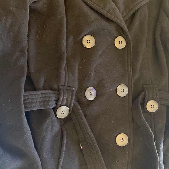 Women XL Soft Fleece Peacoat - Picture 3 of 8